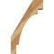 Ekena Millwork 6"W x 18"D x 30"H Merced Rough Sawn Knee Brace, Western Red Cedar BRC06X18X30MRC00RWR - alternate 3